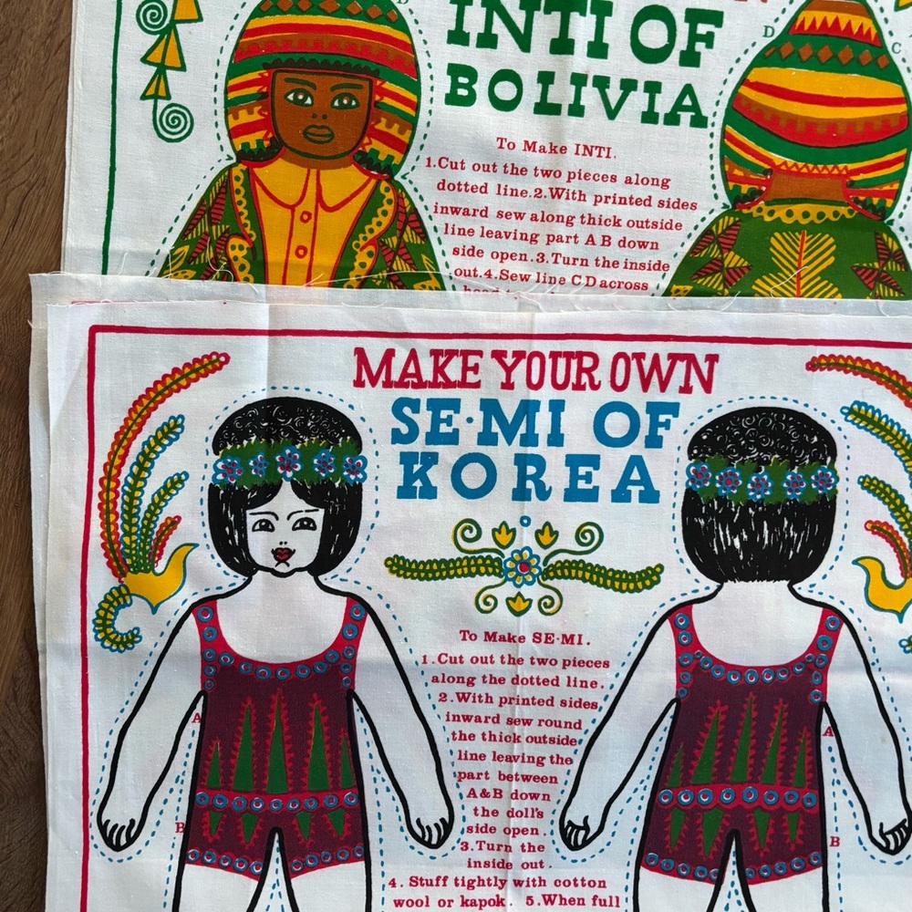OxfamMake Your Own Doll Fabric Panel